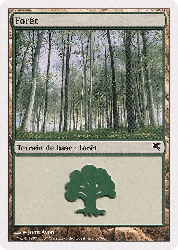 Forest (French) - "Foret" - L (B57)
