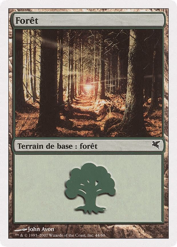 Forest (French) - "Foret" - L (J44)