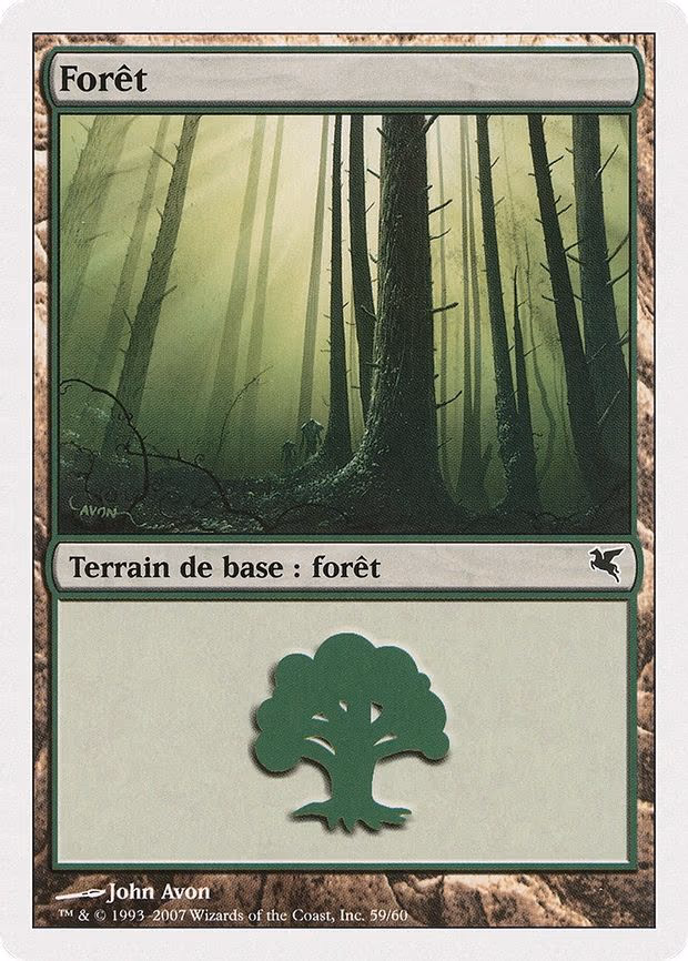 Forest (French) - "Foret" - L (D59)