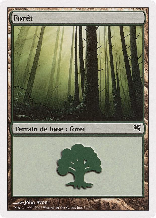 Forest (French) - "Foret" - L (I34)