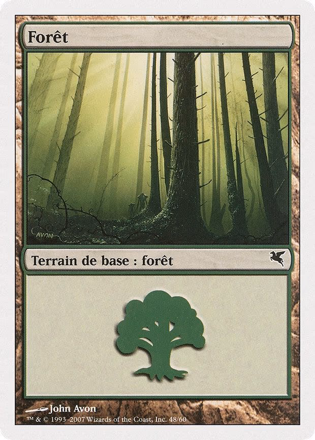 Forest (French) - "Foret" - L (B48)