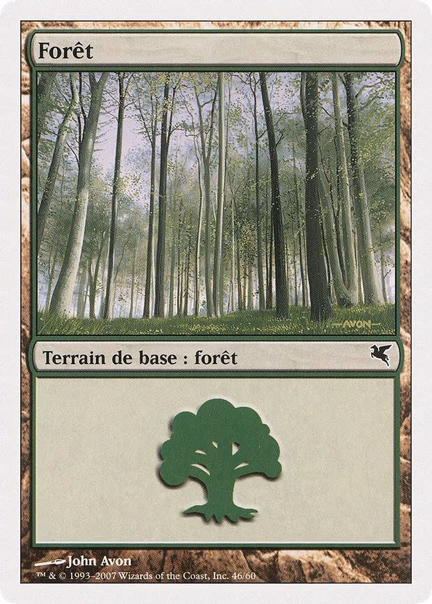 Forest (French) - "Foret" - L (B46)