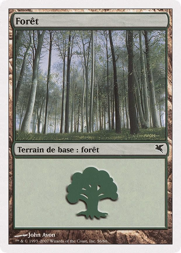 Forest (French) - "Foret" - L (J56)