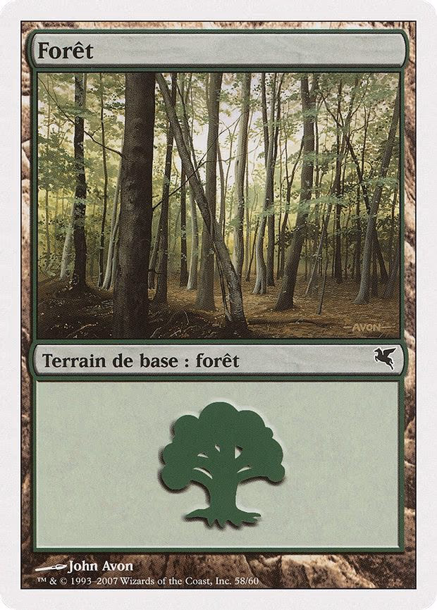 Forest (French) - "Foret" - L (I58)