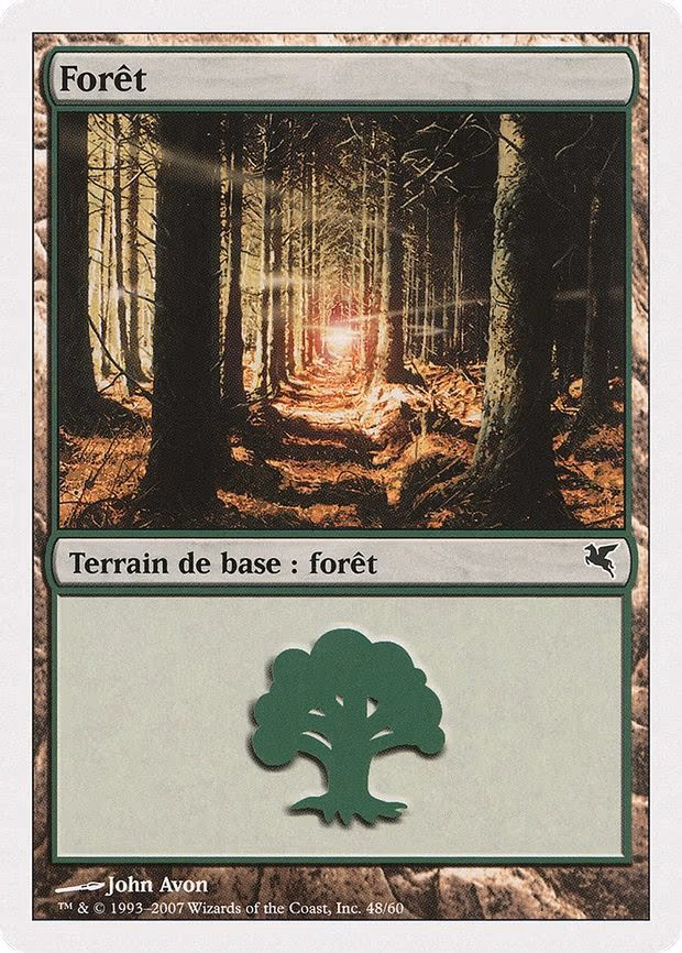 Forest (French) - "Foret" - L (D48)