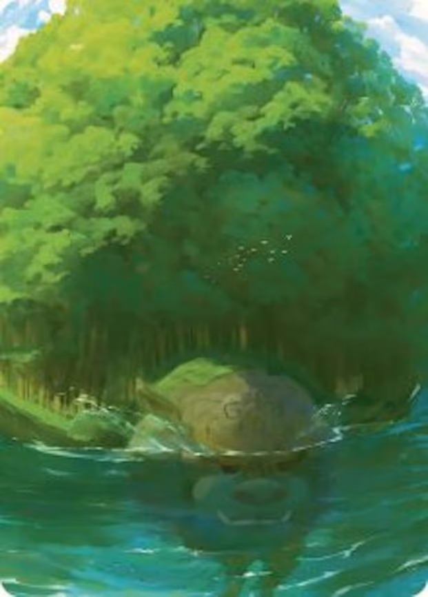 Forest Art Card