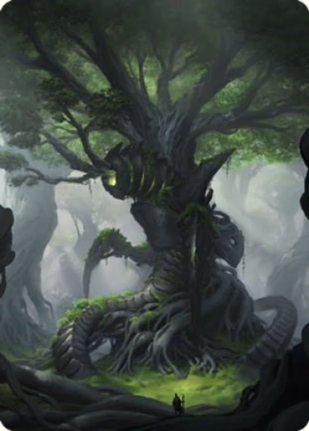 Forest Art Card