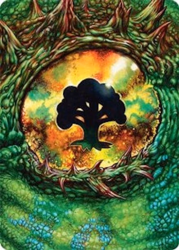 Forest Art Card