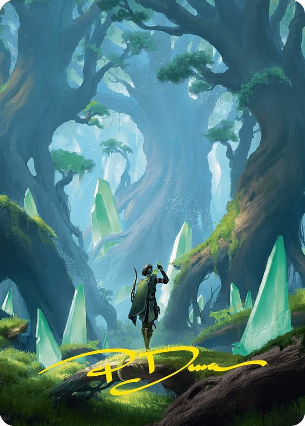 Forest Art Card