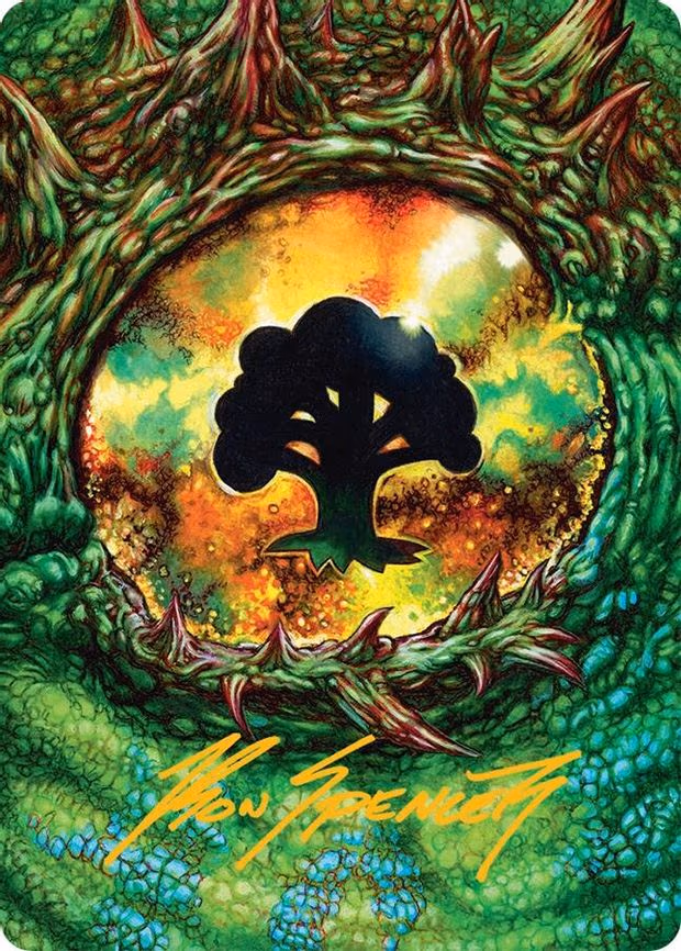 Forest Art Card