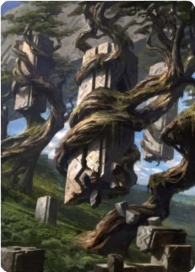 Forest Art Card