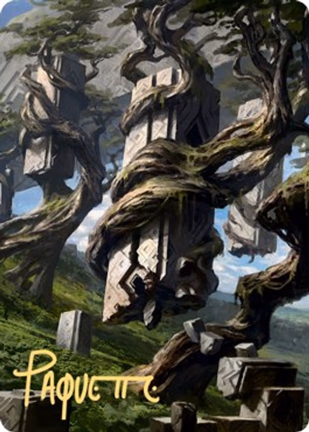 Forest Art Card