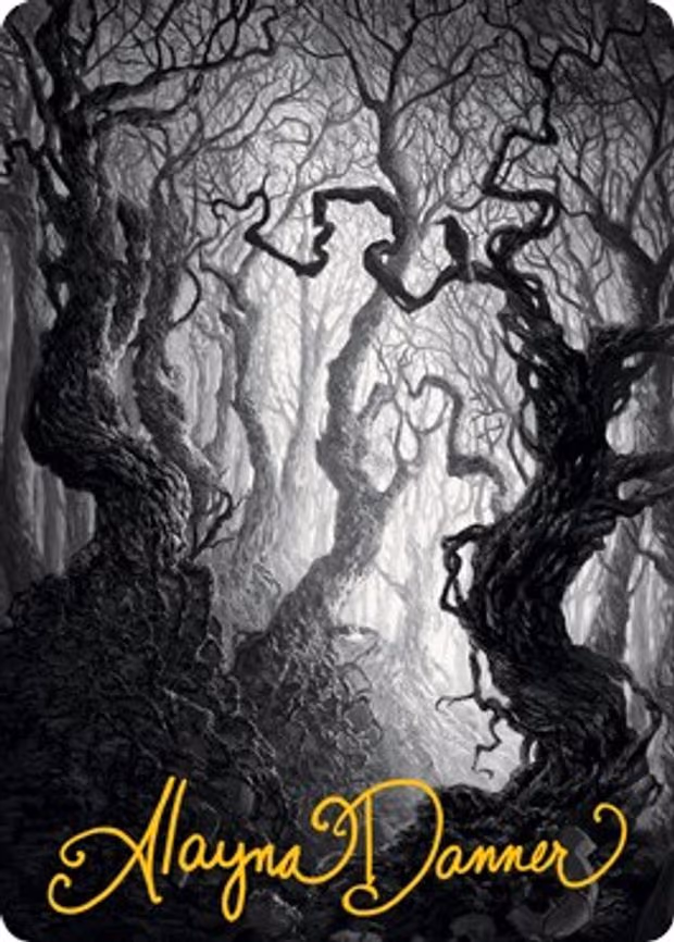 Forest Art Card