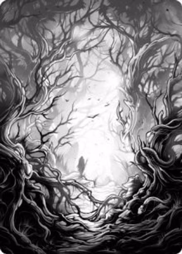 Forest Art Card