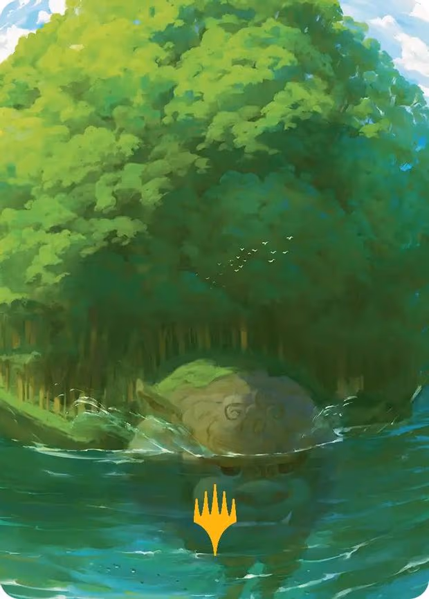 Forest Art Card