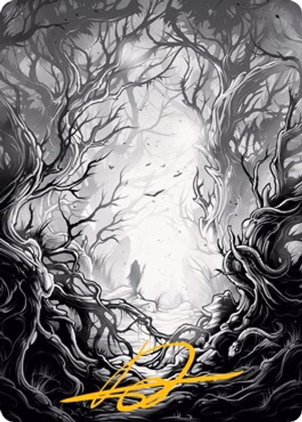 Forest Art Card