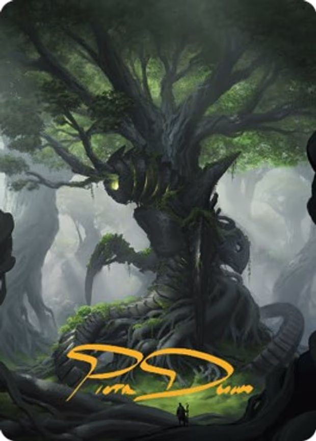 Forest Art Card