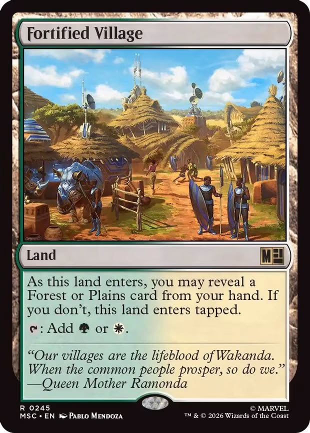 Fortified Village - R (245)