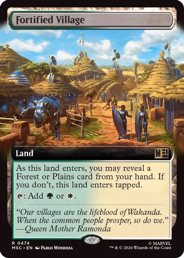 Fortified Village - R (474)