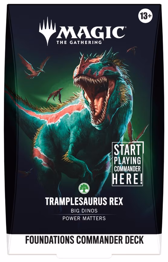 Foundations Commander Deck - Tramplesaurus Rex