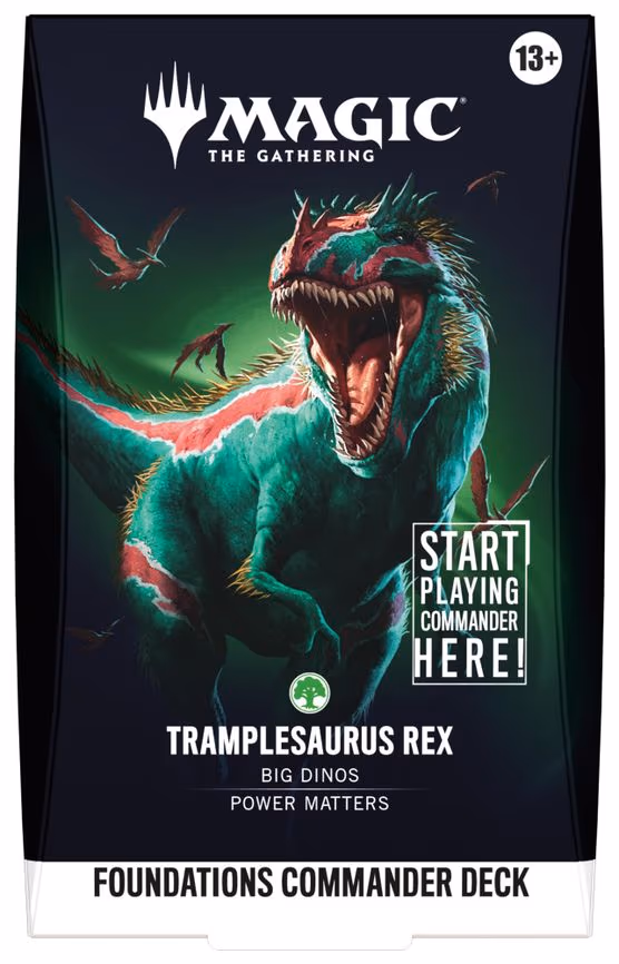 Foundations Commander Deck - Tramplesaurus Rex