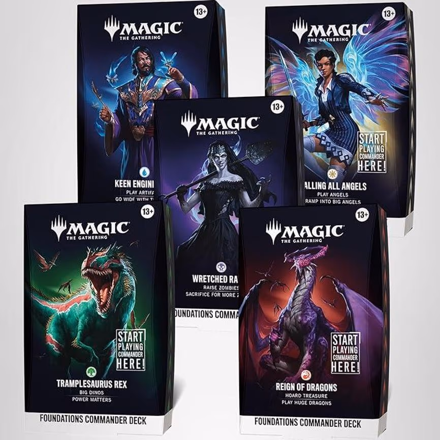 Foundations Commander Decks [Set of 5]