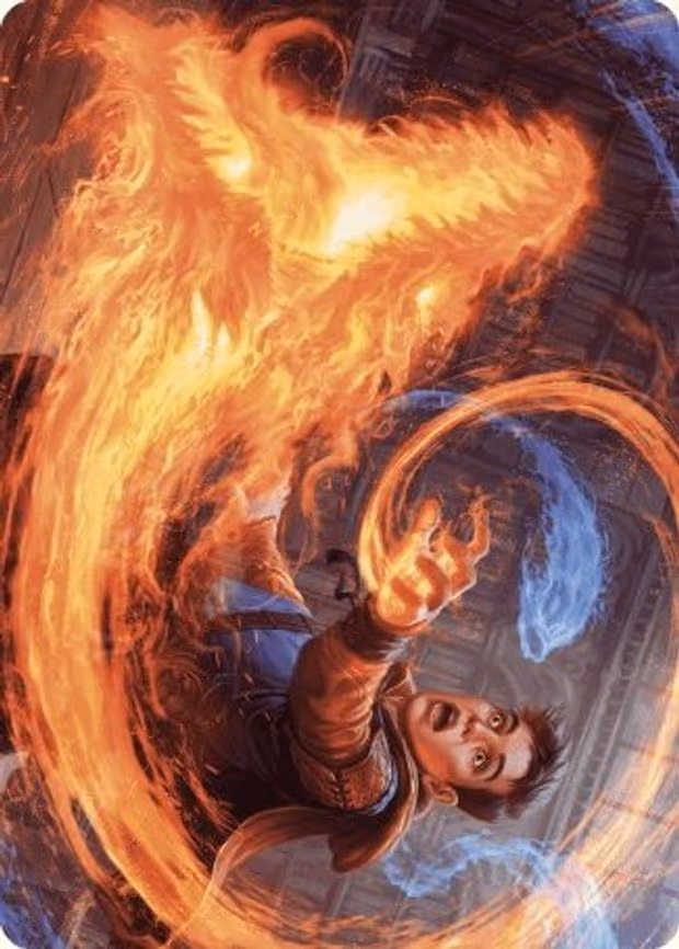 Frantic Firebolt Art Card