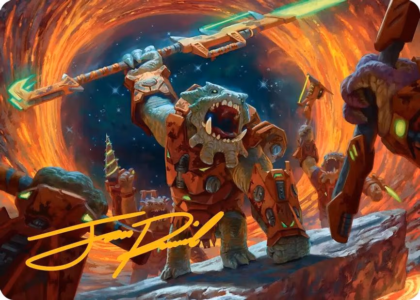 Frontline War-Rager Art Card