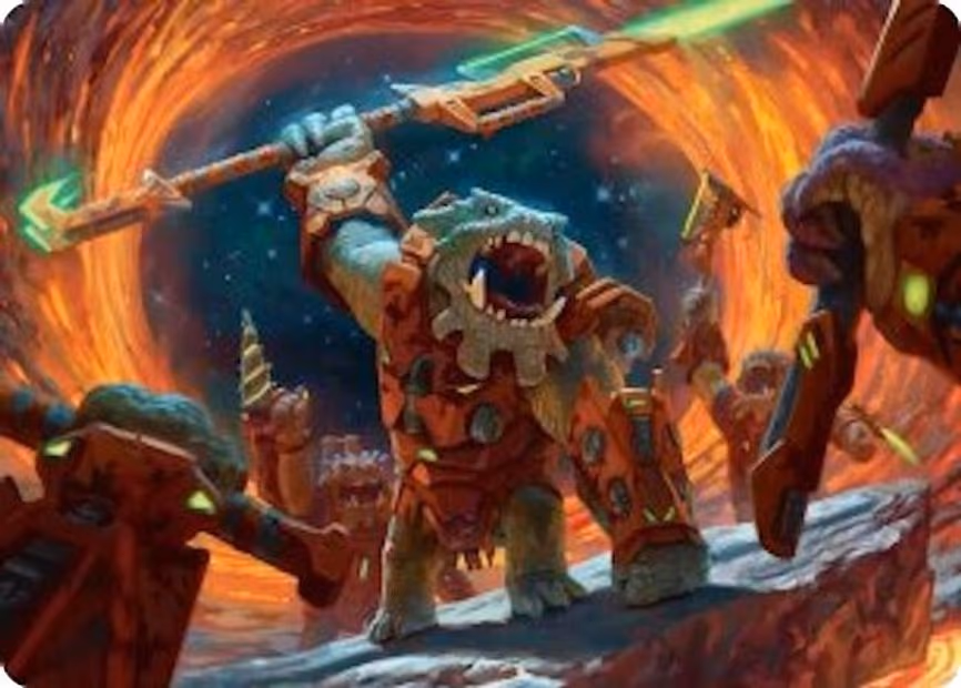 Frontline War-Rager Art Card
