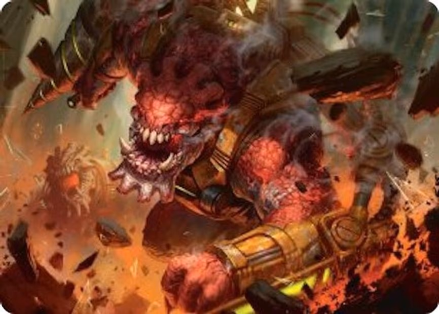 Full Bore Art Card