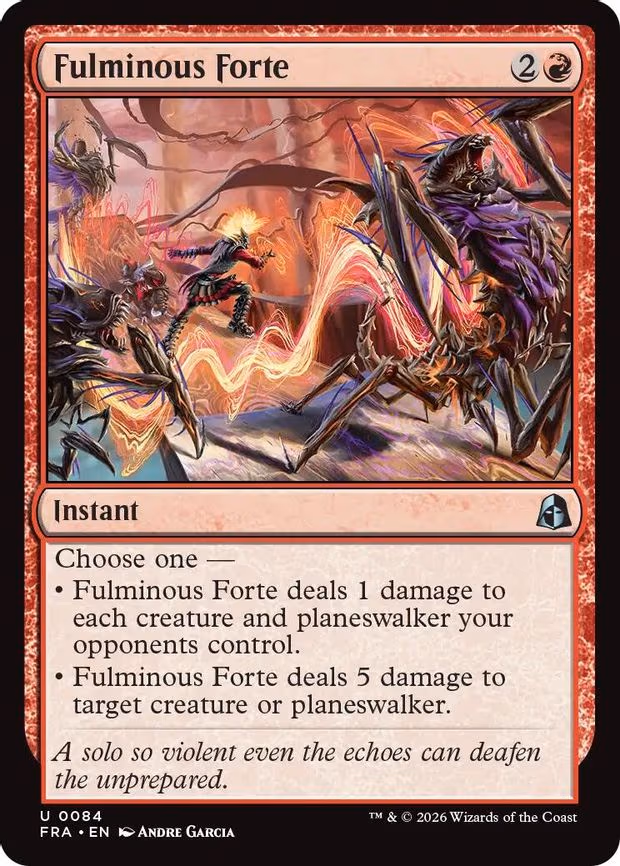 Fulminous Forte - U (84)
