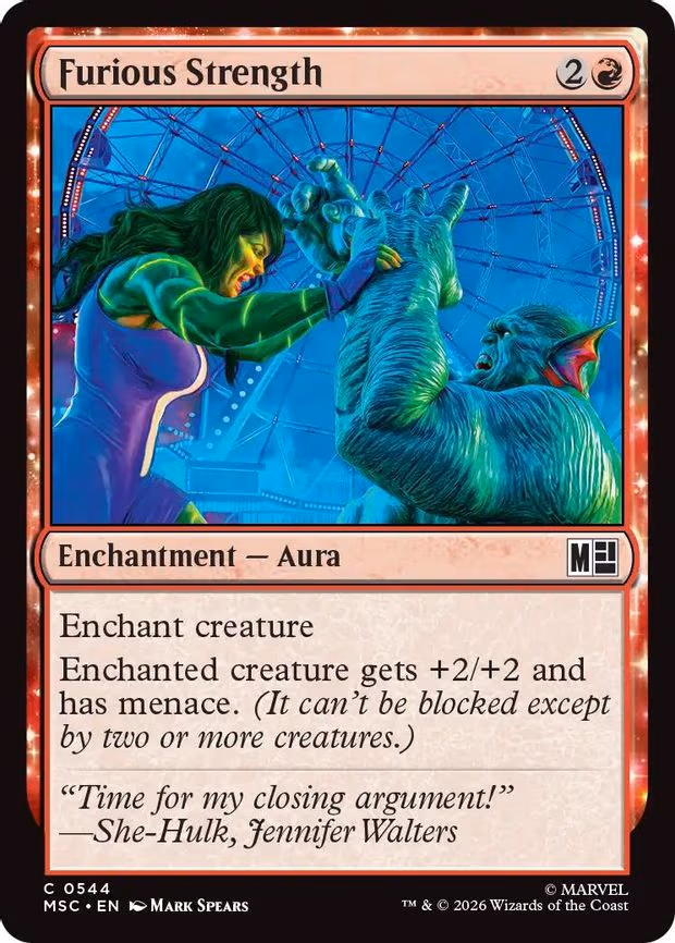 Furious Strength - C (544)
