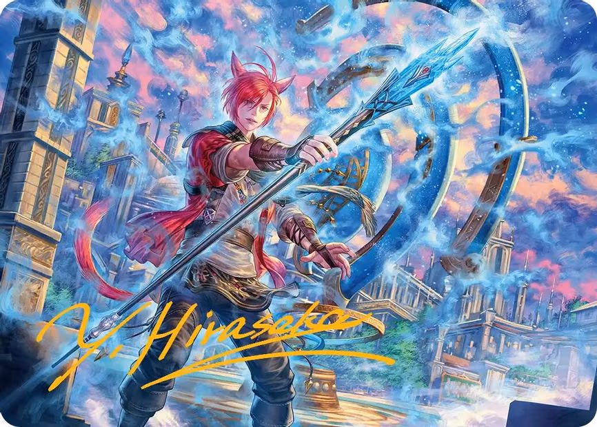 G'raha Tia, Scion Reborn Art Card