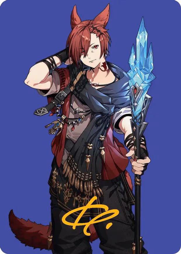 G'raha Tia, Scion Reborn Art Card
