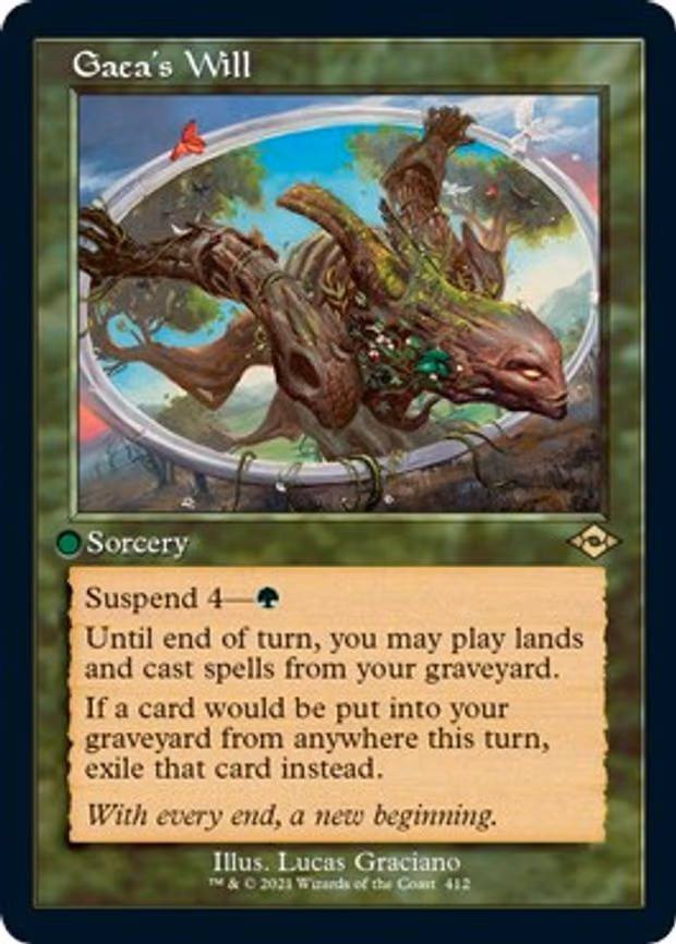 Gaea's Will (Retro Frame)