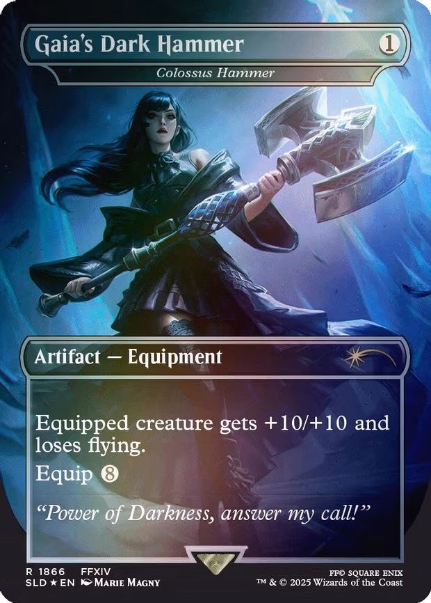 Gaia's Dark Hammer - Colossus Hammer