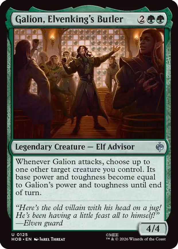 Galion, Elvenking's Butler - U (125)