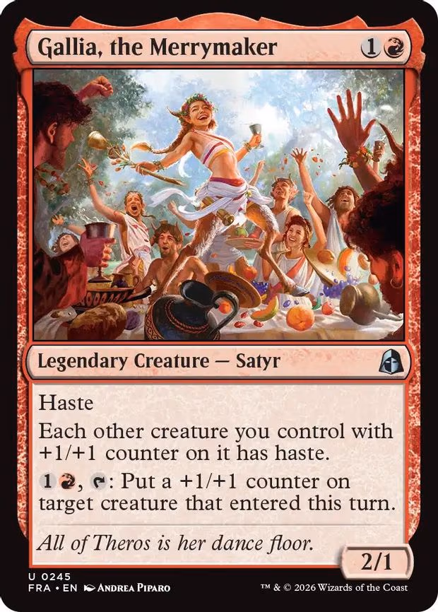 Gallia, the Merrymaker - U (245)