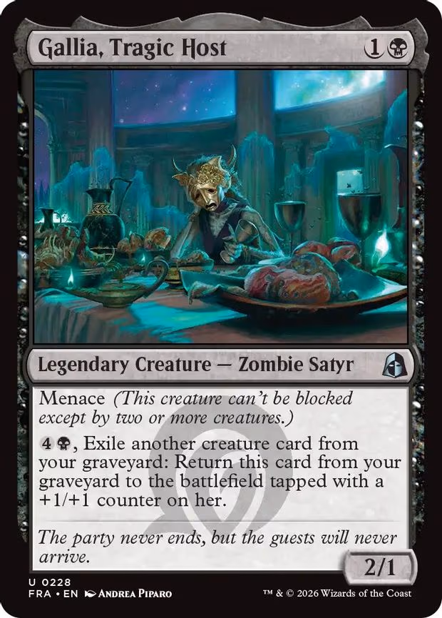 Gallia, Tragic Host - U (228)