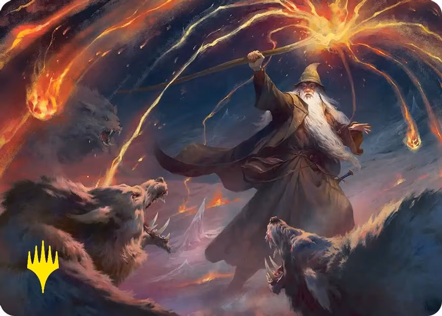 Gandalf, Shadow's Foe Art Card - S (46)