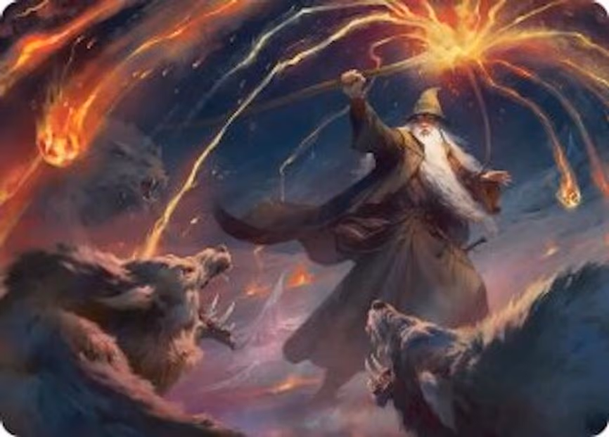 Gandalf, Shadow's Foe Art Card - S (46)