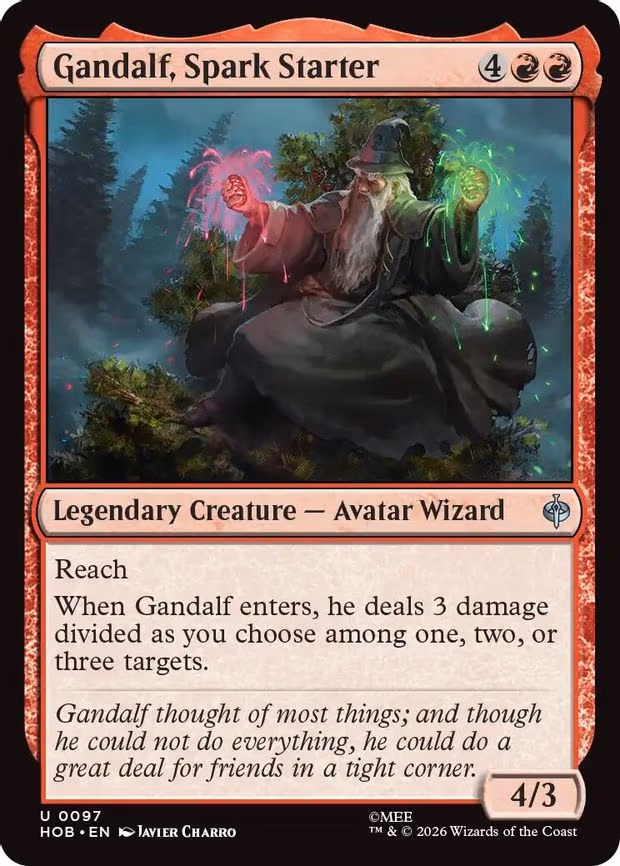 Gandalf, Spark Starter - U (97)