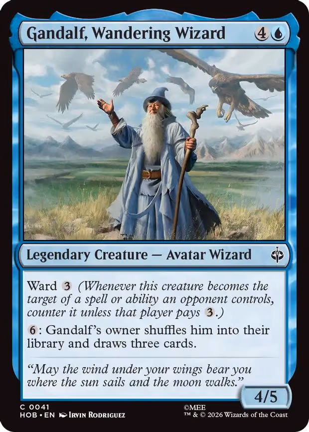 Gandalf, Wandering Wizard - C (41)