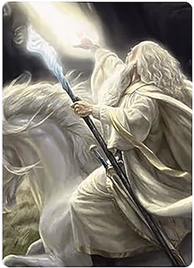 Gandalf of the Secret Fire Art Card