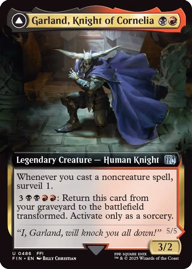 Garland, Knight of Cornelia