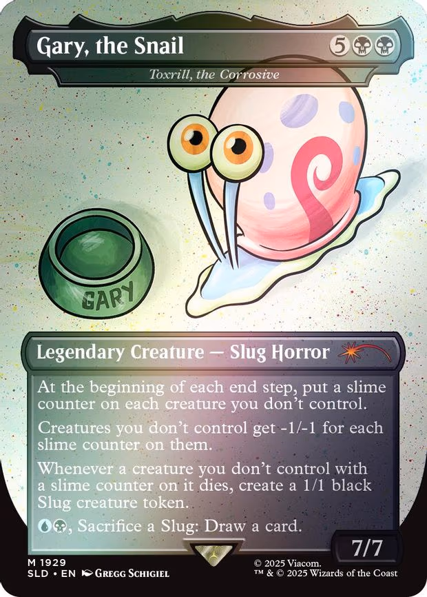 Gary, the Snail - Toxrill, the Corrosive