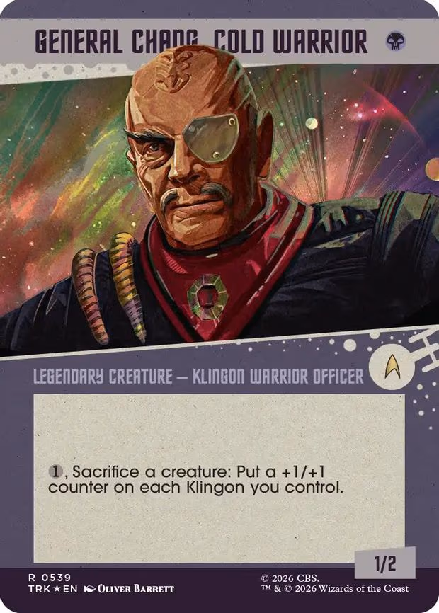 General Chang, Cold Warrior - R (539)