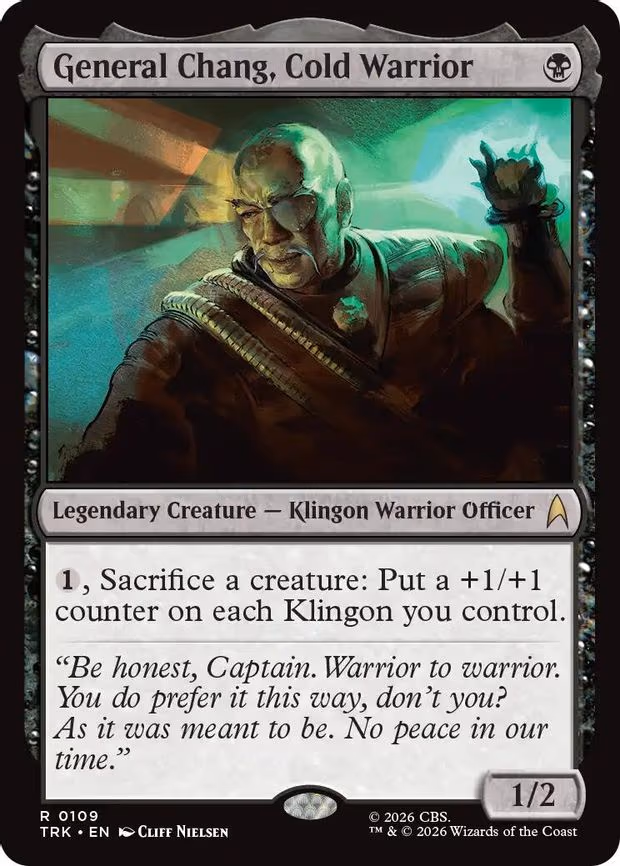 General Chang, Cold Warrior - R (109)