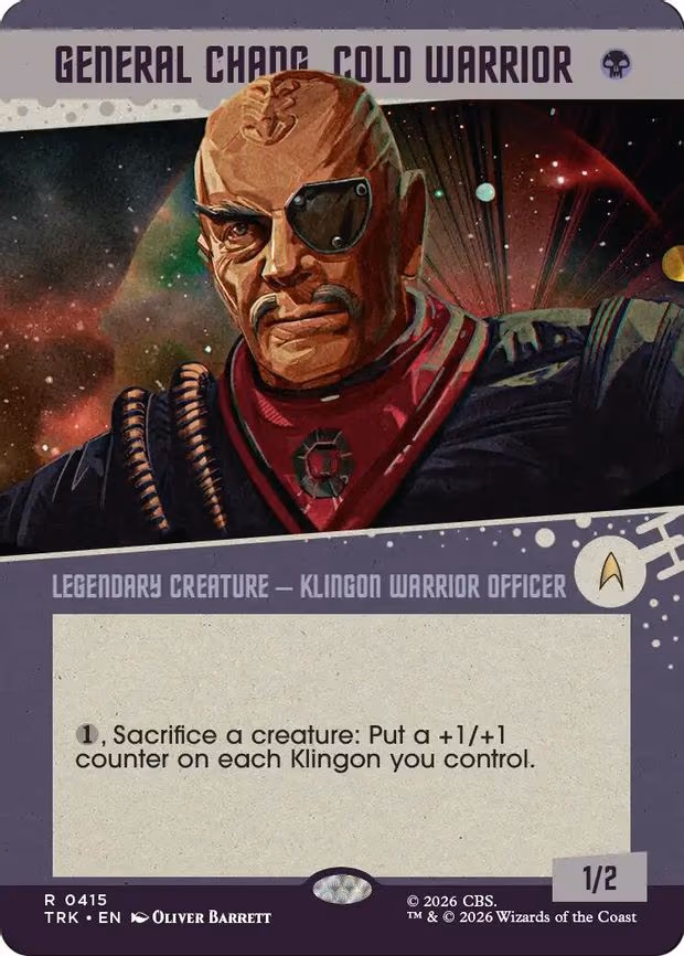 General Chang, Cold Warrior - R (415)