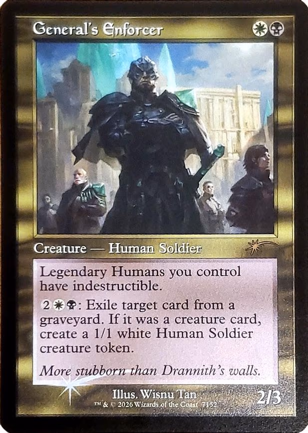 General's Enforcer (Retro Frame) - R (7152)